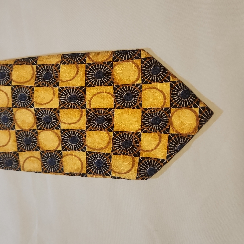 Yellow Ermenegildo Zenga tie